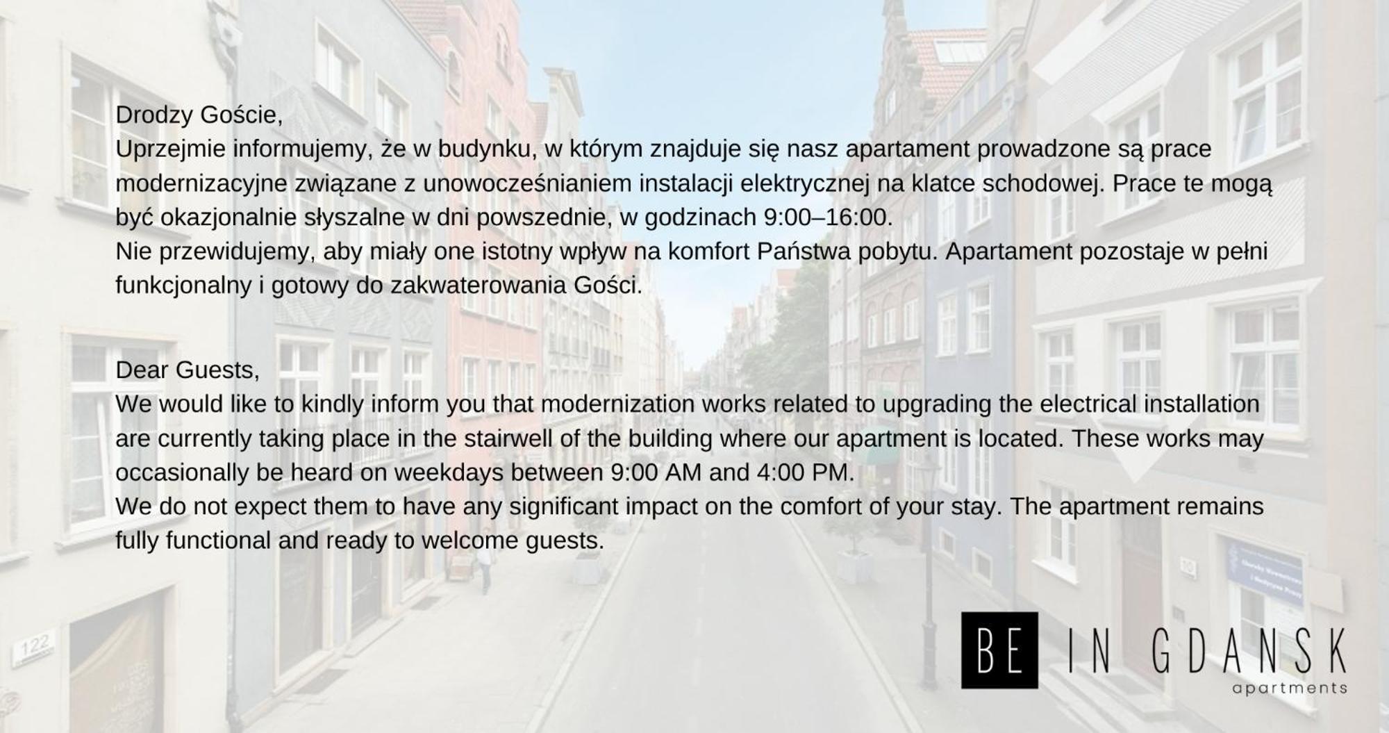 Be In Gdansk Apartments- Studio Podwale 外观 照片